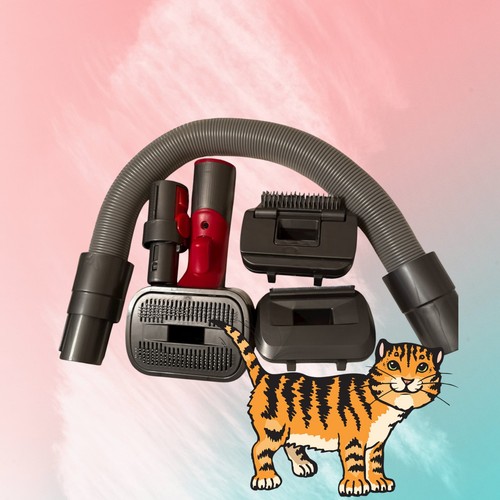 Pet hair grooming brush vacuum - grooming,